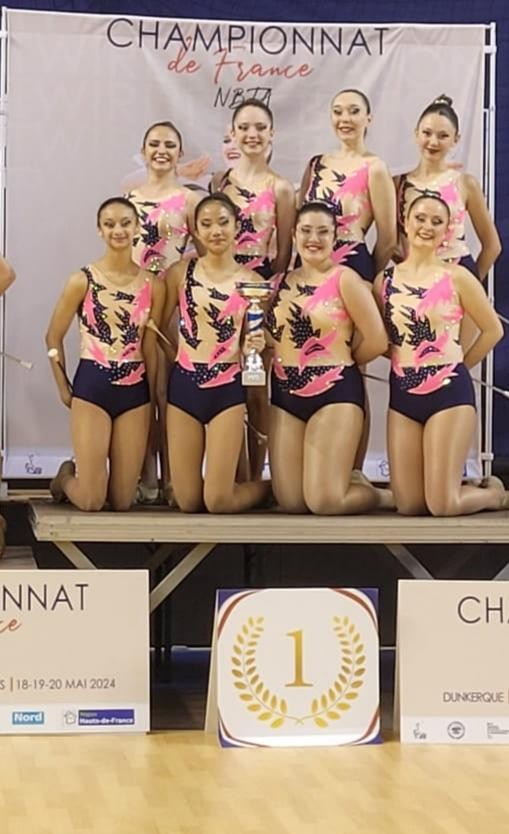 Podium Championne de France