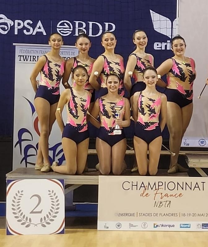 Podium Vice Championne de France