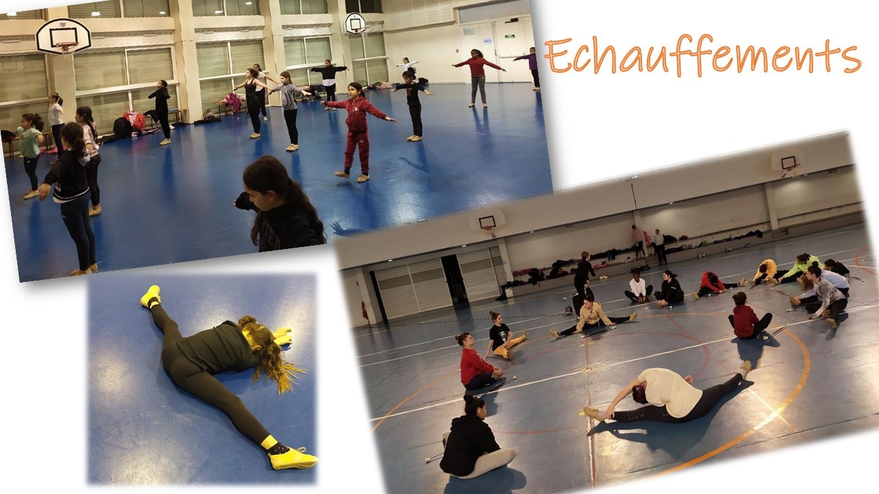 Echauffements Entrainements