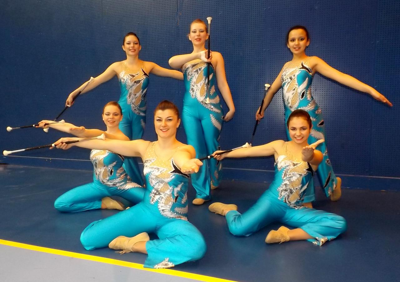 equipe twirling séniors b