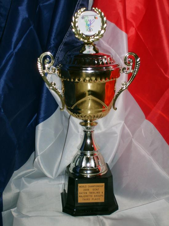 Trophé de l'équipe Séniors - 3ème au Mondial