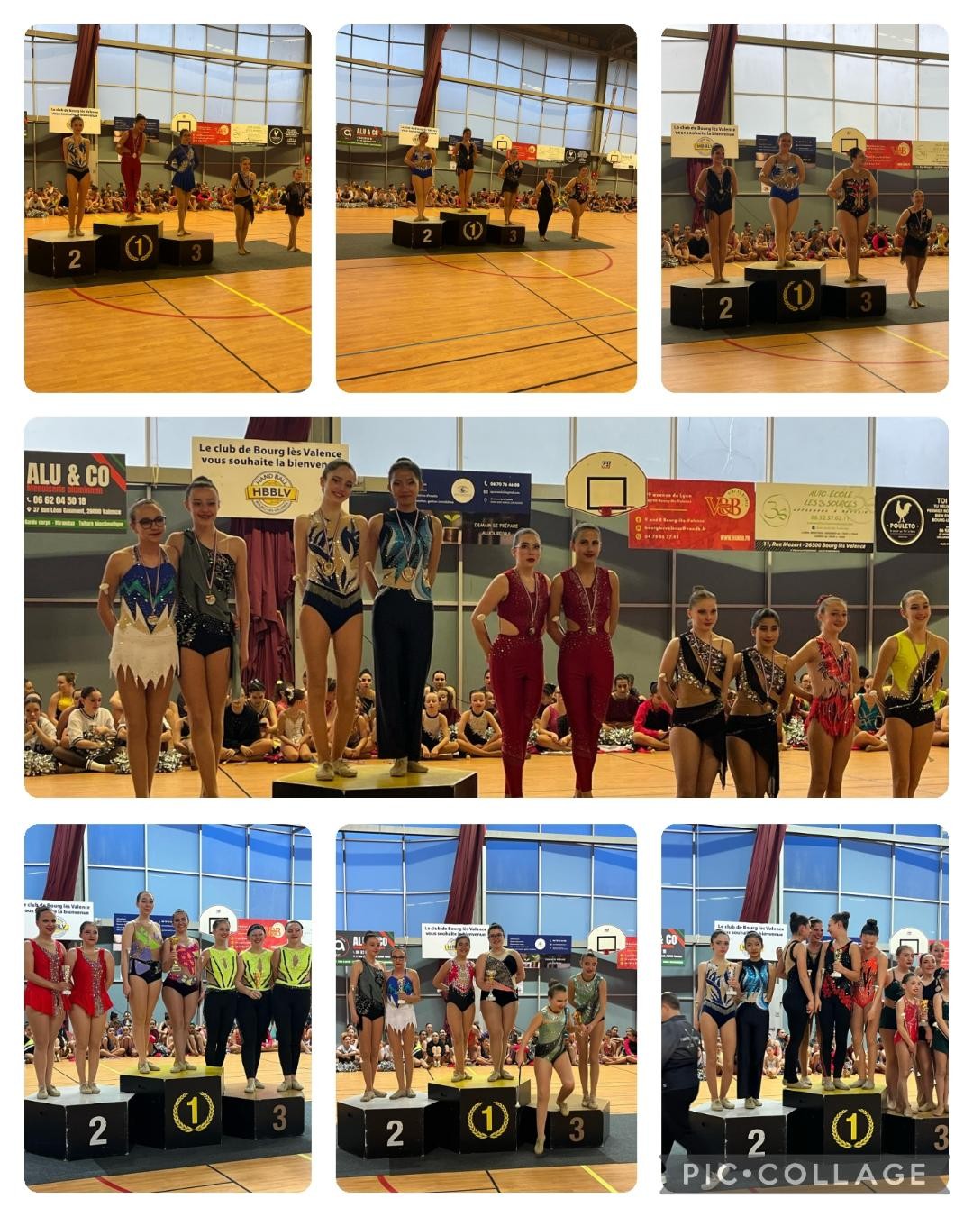 Podiums au Championnat Régional AURA