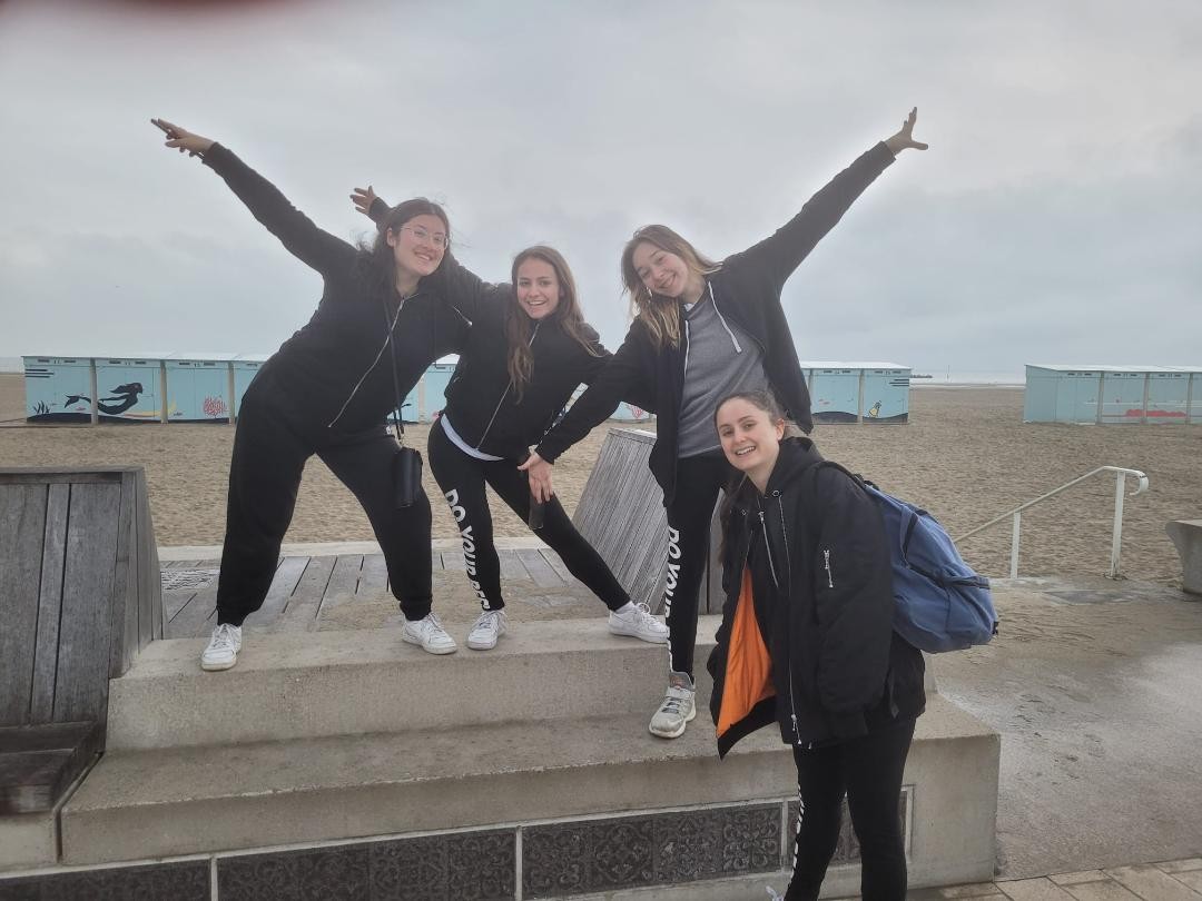 détente à la plage de Dunkerque