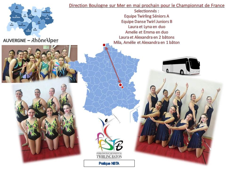 Direction le Championnat de France