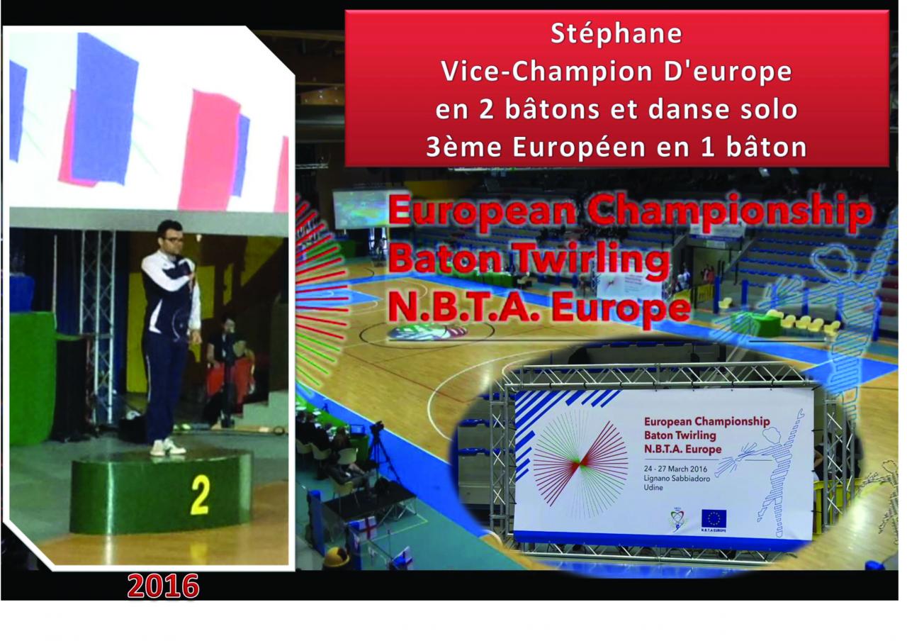 Résultats Stéphane Europe 2016