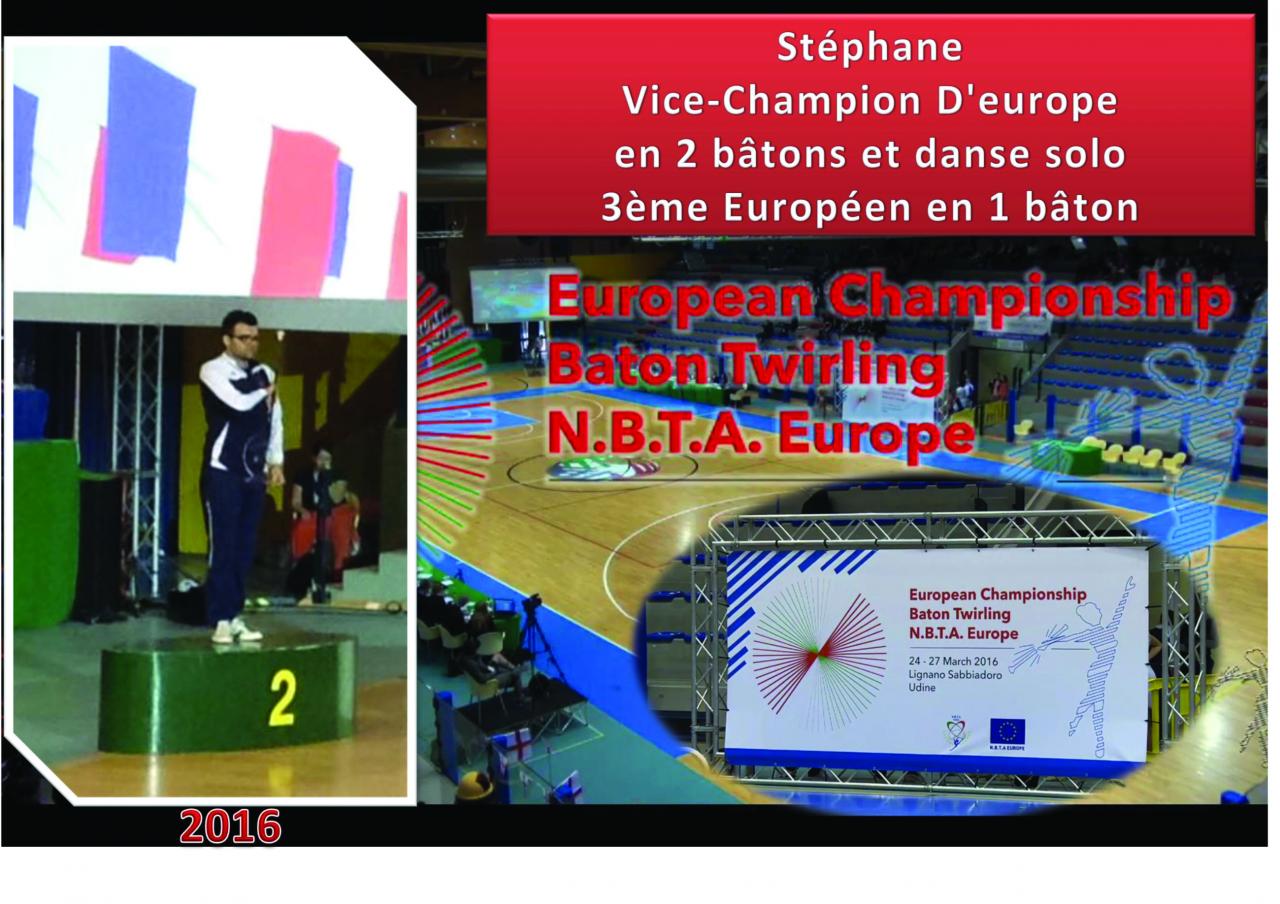 Résultats Stéphane Europe 2016