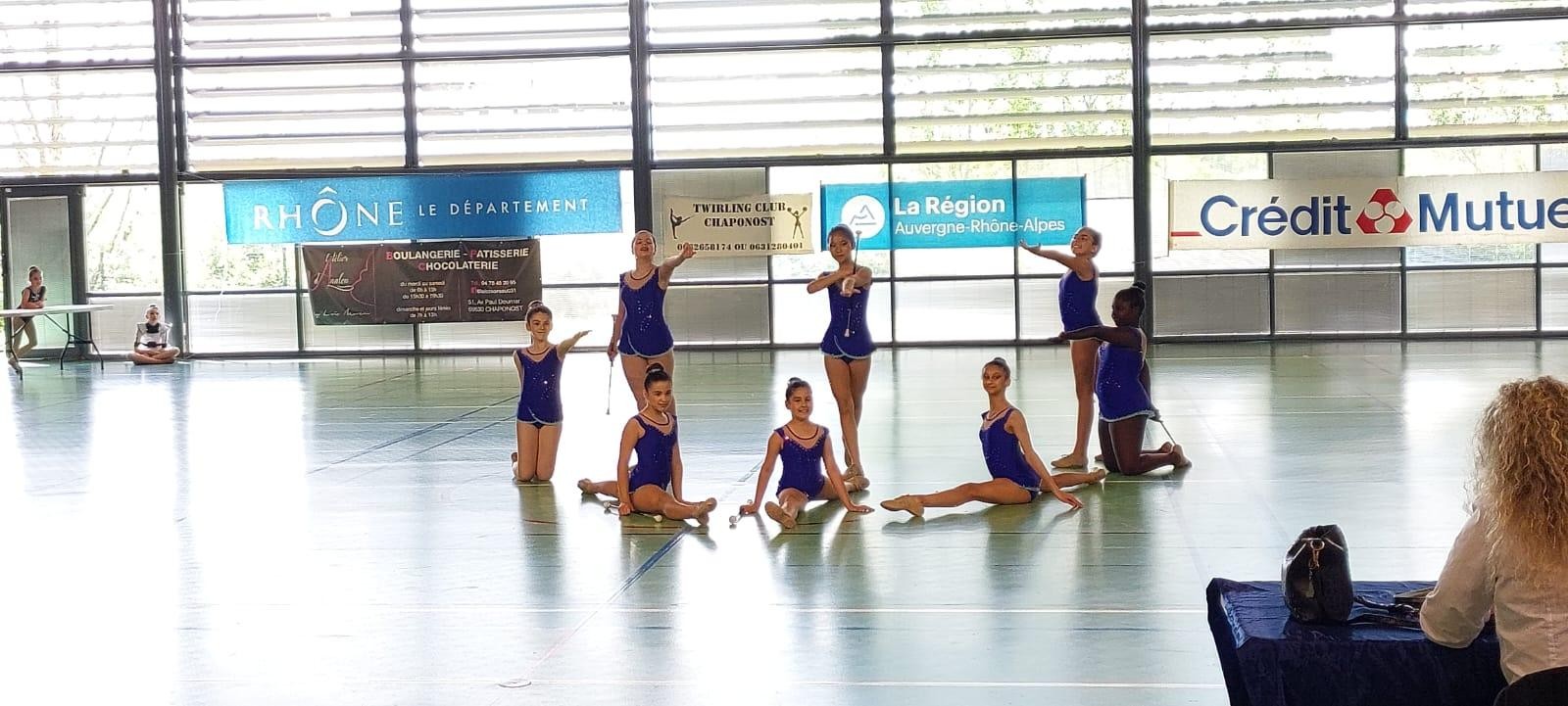 Equipe twirling minimes