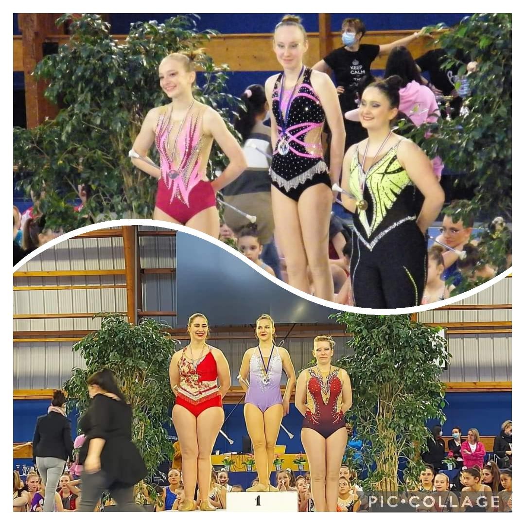 Podiums 3ème Laura et Alexandra - Open Vénissieux