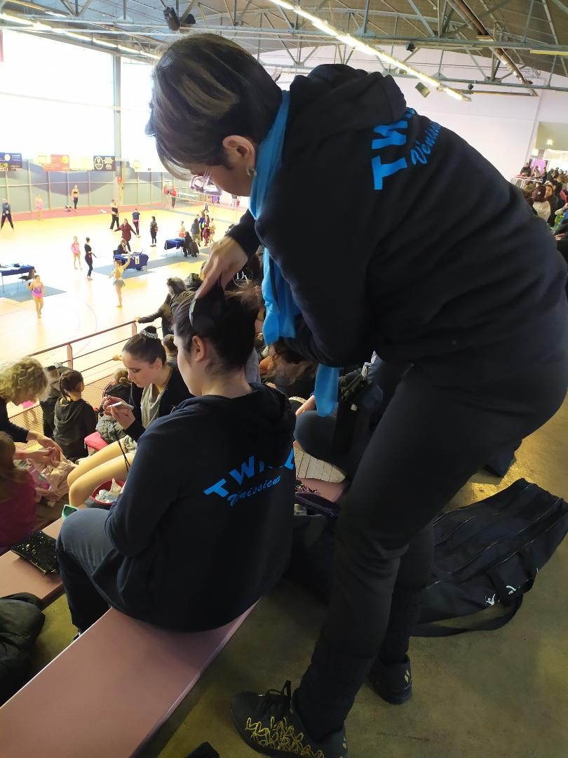 séance coiffure Championnat Régional AURA