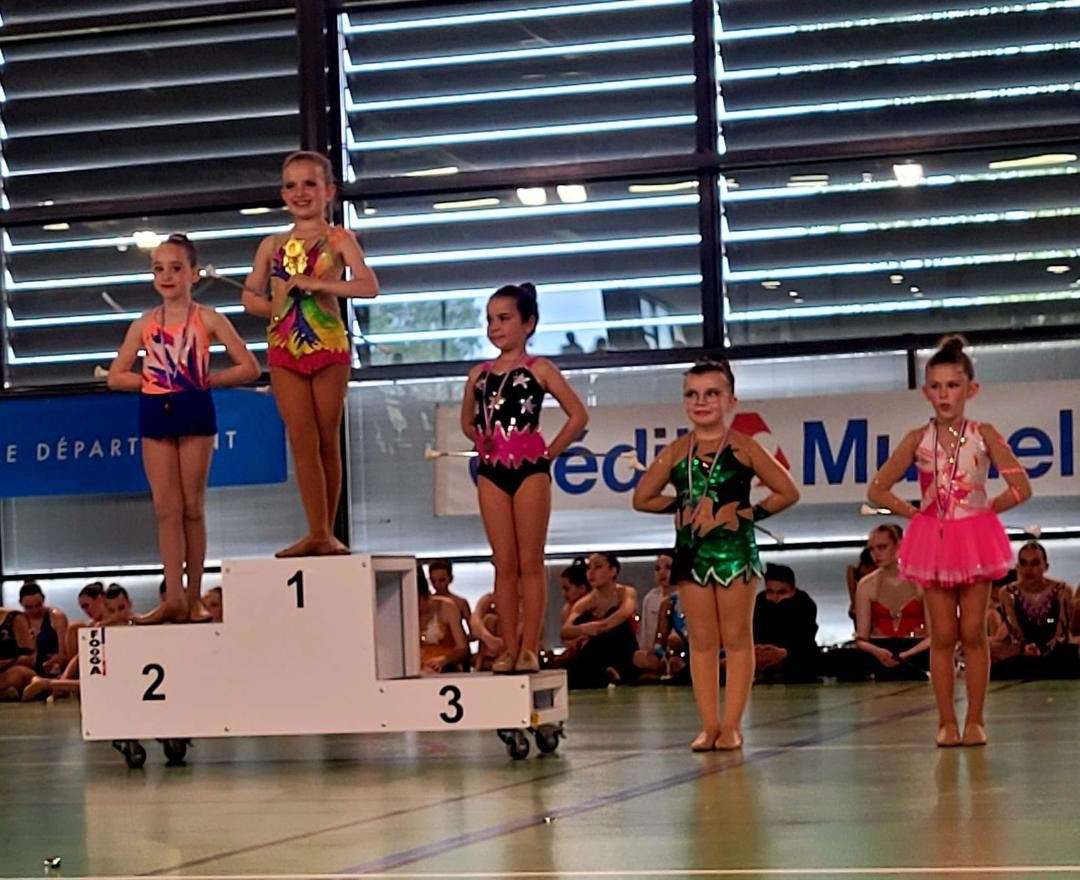 Ceylin 3ème en Minime - Open Chaponost